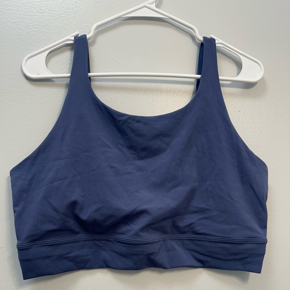 Nike Deep Blue Sports Bra - Picture 1 of 3